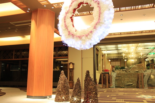 富士山温泉ホテル鐘山苑：クリスマス