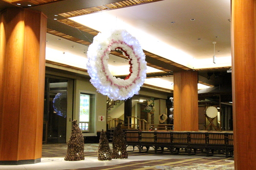 富士山温泉ホテル鐘山苑：クリスマス