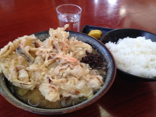 富士山温泉ホテル鐘山苑：吉田のうどん