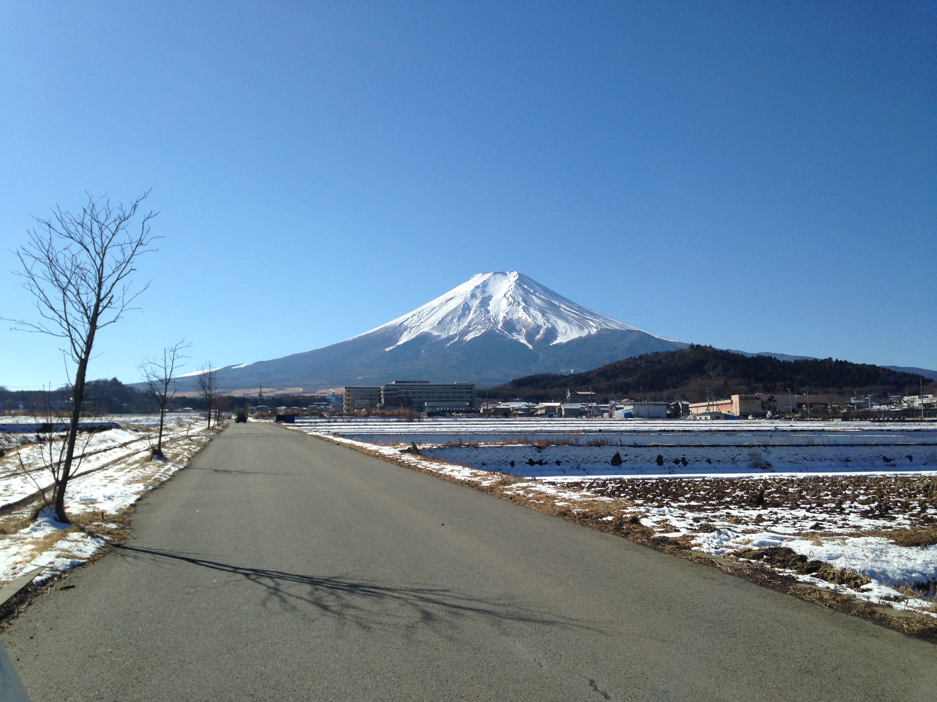 周辺の道路状況は・・・｜スタッフブログ「ふじさん日和」｜富士山の見える温泉旅館。富士山温泉ホテル鐘山苑公式HP