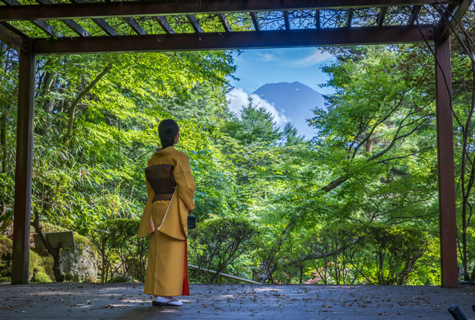 「富士の照（テラス）」